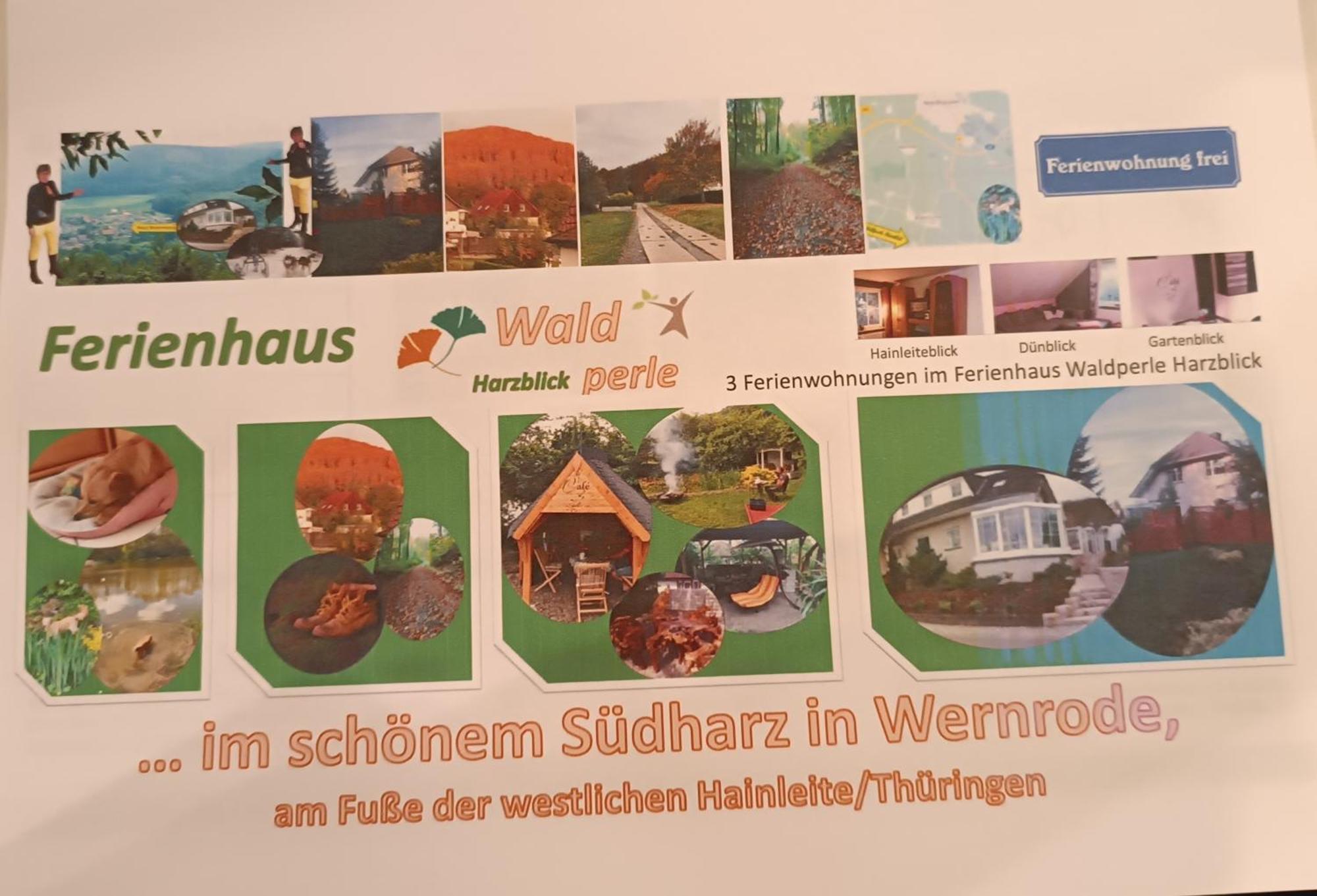 Ferienhaus Waldperle Harzblick Wernrode Eksteriør bilde